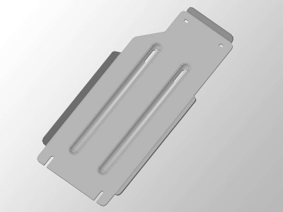 Защита КПП ТСС алюминий 4 мм для Subaru Outback 2015-2021 ZKTCC00191