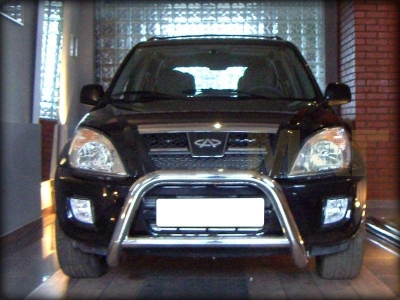 Кенгурин 60 мм с защитой картера 43 мм для Chery Tiggo 2005-2014